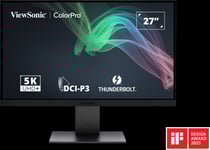 ViewSonic VP2788-5K 27-tums 5K Thunderbolt-skärm med stöd för kedjekoppling