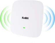 Cloud Wifi 6 Ax1800 Gigabit Wifi (802.11Ax Bi-Bande), Wireless Access Point Extérieur, Point D'Accès Poe, Borne Wifi Amplificateur Wifi | Mu-Mimo | 2 X Port Ethernet Poe Gigabit[H429]